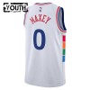 Dres Philadelphia 76ers Tyrese Maxey Nike 2024-25 City Edition Bijela Swingman - Dječji